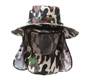 Летняя рыболовная шляпа на заказ, Солнцезащитная шляпа, комплексная водонепроницаемая защита для лица, защита от УФ-лучей, все вокруг - Product Image 5