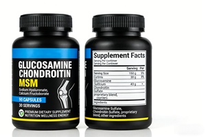 Cápsulas de Glucosamina 1500 con Condroitina y MSM de State-owned Capital, Suplemento <span class=keywords><strong>para</strong></span> Articulaciones y Huesos - Product Image 2