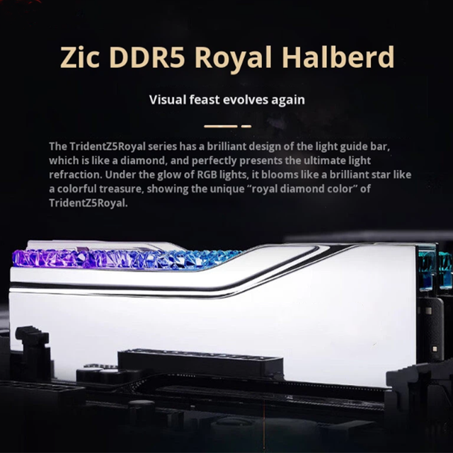 Original High-quality Wholesale Low-price New High-frequency DDR5 6400MHz Desktop Memory Modules