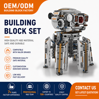 Mould King 15050S Juego de Bloques de Construcción de Robots Deformables, Juguete STEM RC Programable por APP 3 en 1, Regalo Navideño para Niños