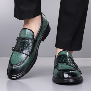 Chaussures Oxford basses pour hommes en similicuir, idéales pour affaires, mariages, bureau et carrière, grandes tailles, <span class=keywords><strong>semelle</strong></span> extérieure en caoutchouc - Product Image 4