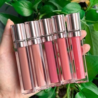 Gloss à lèvres naturel bio transparent végétalien personnalisé avec SPF, peptides et squalane hydratant – Vente en gros