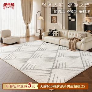 EIFFEL HOME Alfombra de Estilo Minimalista, Fibra de Poliéster, para Sala de Estar o Dormitorio, Impermeable, Resistente a las Manchas, Lavable, Fácil de Limpiar - Product Image 4