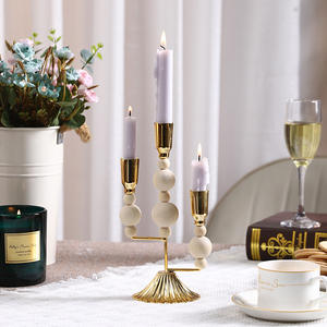 Aromathérapie française Scène <span class=keywords><strong>de</strong></span> dîner <span class=keywords><strong>de</strong></span> Noël Accessoires <span class=keywords><strong>de</strong></span> tournage <span class=keywords><strong>de</strong></span> <span class=keywords><strong>film</strong></span> et <span class=keywords><strong>de</strong></span> télévision Bougeoir en perles <span class=keywords><strong>de</strong></span> bois rétro créatif - Product Image 5