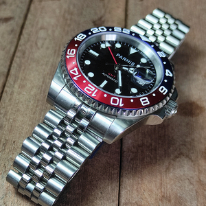 Greene Đồng hồ cơ tự động GMT nam siêu sáng tính năng chống thấm nước đai thép không gỉ chính hãng - Product Image 3