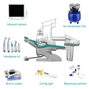 Hot Koop Volledige Set Tandartsstoel Unit Promotionele Zuinig Goedkope Foshan Tandartsstoel Op Sales Dental Unit Set