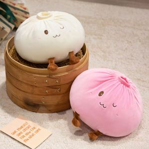 Juguetes de Peluche de Simulación de Bollo Rellenos de Algodón PP, Personalizados de Fábrica, Decoración para Sofá del Hogar, Regalo de Cumpleaños para Niños, Almohada Suave y Realista - Product Image 3
