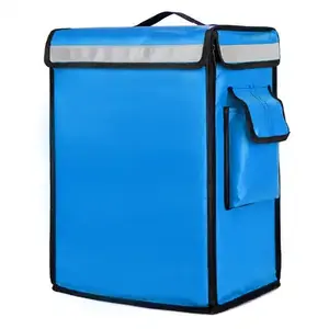 Mochila térmica impermeable reutilizable bolsa de entrega de pizza aislada <span class=keywords><strong>para</strong></span> caja de refrigeración de motocicleta - Product Image 6