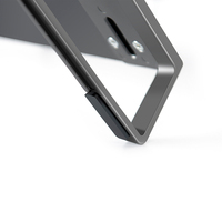 Venta caliente Monitor de aluminio Soporte Elevador Pies Escritorio Organizador de mesa para computadora Laptop Imac Elegante soporte de elevación para computadora portátil