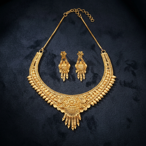 Gold Plated Forming Necklaces, Wedding & Special Occasion, Fashion Jewelry for Women, <b>Copper</b> & Brass Chapado En Oro Oro Laminado - Product Image 3