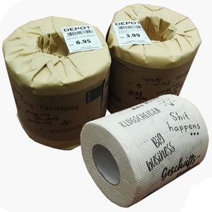 Damon-gros Tissus Grandios lustiges toiletten papier Meilleur Prix Sur Du papier Toilette - Product Image 5