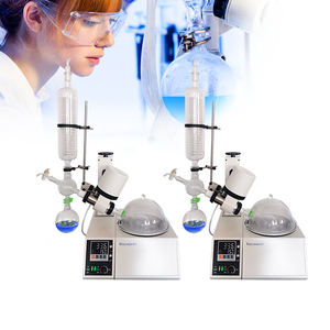 Laboratoire rotatif Rotovap d'évaporateur de Borosilicate 1L - 5L de qualité digne de confiance pour l'extraction dans la recherche d'additifs alimentaires - Product Image 1