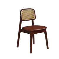 Chaise en bois massif décontractée, style moderne minimaliste nordique, pour la maison, les petits appartements et les gîtes, direct usine