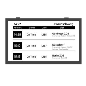 หน้าจอ E-Ink สำหรับสมาร์ทบัส EC ขนาด31.2นิ้วหน้าจอ E-Ink จากโรงงานผลิตจริง - Product Image 1