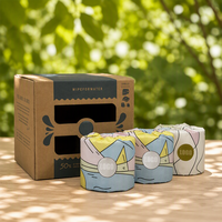 Papier toilette en bambou certifié bio, écologique, doux, OEM personnalisé, pas cher, 4, 3, 2 plis, rouleaux de papier toilette