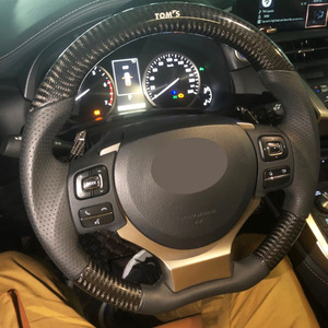 Penjualan Langsung Pabrik untuk Lexus <span class=keywords><strong>ES</strong></span> IS GS NX RX 250 300 Modifikasi Setir OLIVER <span class=keywords><strong>3</strong></span>-Spoke Serat Karbon - Product Image 4
