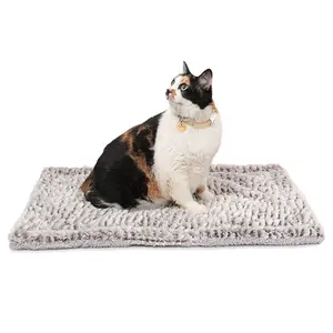 U-PETS Self Heating Cat Pad Self Warming Cat Dog Bed Thermal Cat Mat For Outdoor And Indoor Pets