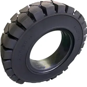 Buona qualità del muletto solido produttore di pneumatici solidi fornitore di pneumatici solidi 500 diverse dimensioni pneumatico solido con cerchi Non marcati disponibili