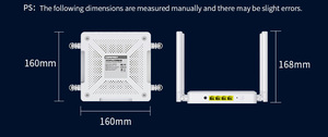 COMFAST 3000Mbps 4 antenas MTK Chipset DDR 256MB 12V/DC 1A 802.11AX Extensor de interior Firewall WiFi6 <span class=keywords><strong>Router</strong></span> Mesh para uso doméstico - Product Image 6