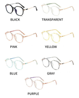 Lunettes photochromiques multicolores anti-lumière bleue, protection UV400, monture PC, lunettes de protection contre la lumière bleue pour ordinateur