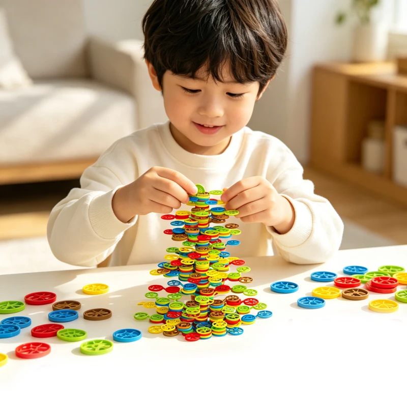 Hot Sale Balance Stacking Game Board Game  Educational Interactive Building Blocks Toys for Family Party
