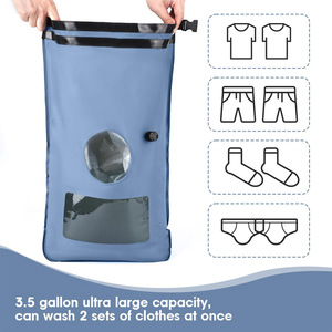 Sac de Lavage Portable <span class=keywords><strong>Scrubba</strong></span> pour Voyage en Extérieur, Nouveau Modèle, Vente Chaude - Product Image 2