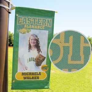 Impresión de pancartas personalizadas de doble cara en tela de malla <span class=keywords><strong>para</strong></span> <span class=keywords><strong>farolas</strong></span>, eventos y carreteras - Product Image 6