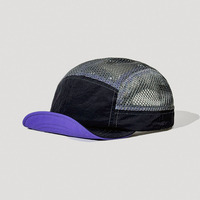 Gorra de Verano Personalizada con Bordado, Visera Plana, Secado Rápido, para Senderismo, Campamento, Deportes al Aire Libre, Malla Tropical, para Hombre