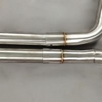 Silencieux d'échappement Catback de haute qualité pour Audi A6 3.0T 2.5 changement S6 diffuseur système d'échappement automobile