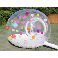 Maison à bulles gonflable à dôme transparent de 3 mètres pour les fêtes d'enfants ou d'adultes de l'usine de tentes gonflables