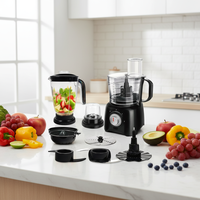 OEM ODM Multifunctionele huishoudelijke draagbare fruitpers mixer elektrische commerciële voedselprocessor blender met maalfunctie