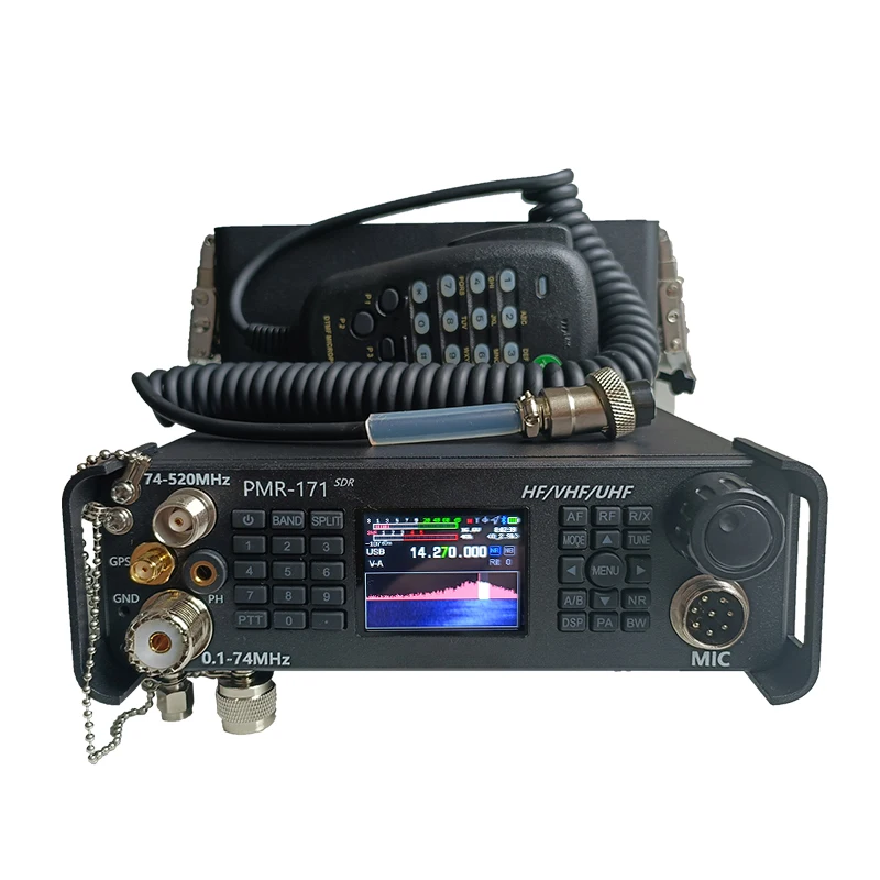 ZASTONE PMR171 SDR HF CB 50/70MHz VHF/UHF オールモード モービル