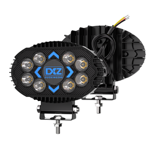 DXZwholesale 5,5 pulgadas LED 4X4 foco nuevo 8 LED 6500K luz blanca DRL para conducción de camiones LOGOTIPO personalizable luces al por mayor - Product Image 2