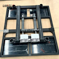 Jeu de course dynamique pour adultes Amusement Racing 40160 Cylindre électrique G-force à quatre axes en aluminium D-box Motion Set Simulator Cockpit