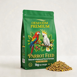 Mangime per Uccelli e Pappagalli OEM Personalizzato, Pellet a Base di Cereali ad Alta Energia Cotti a Bassa Temperatura, Durata di Conservazione 18 Mesi - Product Image 1