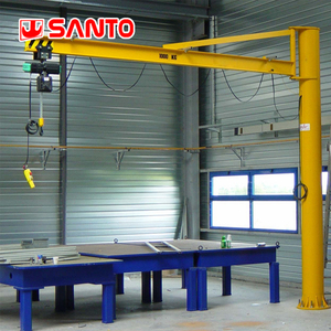 رافعة ذراع دوارة من نوع BZ مثبتة على الأرض بسعة 250 كجم و500 كجم و1 طن و2 طن و5 طن، آلة رفع كابولية - Product Image 5