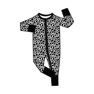 Mono de Bambú para Bebé, Pijama para Bebé, Traje de Dormir para Bebé, Body para Niños Pequeños, Mono con Doble Cremallera - Product Image 2