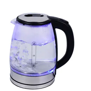 बेहतर छोटे ताररहित 1.2L 1.8L शांत मिनी बिजली के गर्म पानी की केतली कॉफी ड्रिप ग्लास चाय