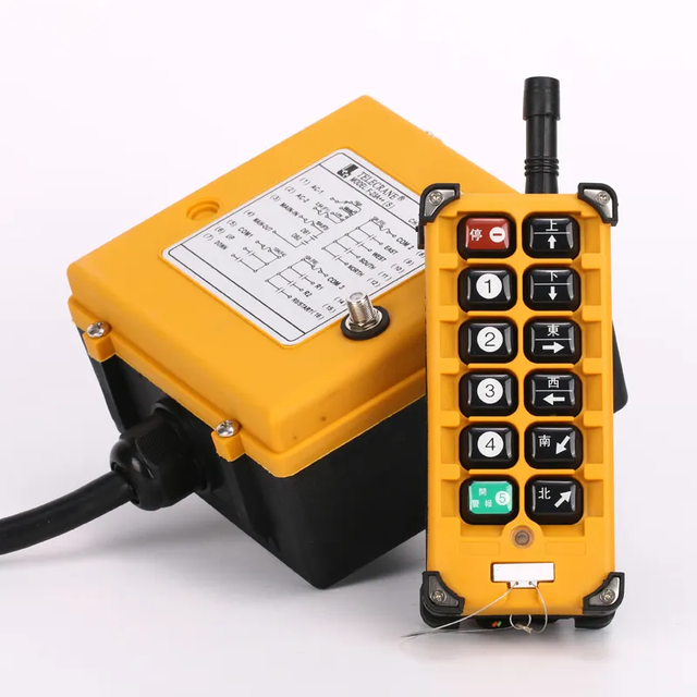 INTER-SPAN F23-BB Telecrane Radio 315MHz 24V/220V/380V 10 Button Industrial Wireless Remote Control CE Certified 0-100M Range 1
