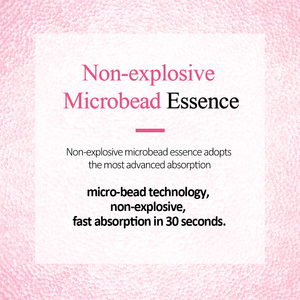 Donne Private Label Non esplosive microsbead viso <span class=keywords><strong>essenza</strong></span> rosa acido ialuronico per la cura della pelle idratante Anti rughe viso siero - Product Image 2