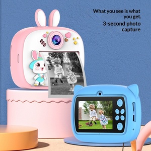 Nouvel appareil photo double caméra HD pour enfants, jouet vidéo selfie avec écran 2,4 pouces et matériau ABS pour la vente en gros - Product Image 4