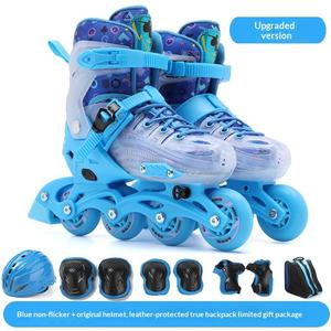 Patins à roulettes BOXT à une rangée pour enfants, garçons et filles, patins en ligne professionnels pour débutants, ensemble d'été - Product Image 2