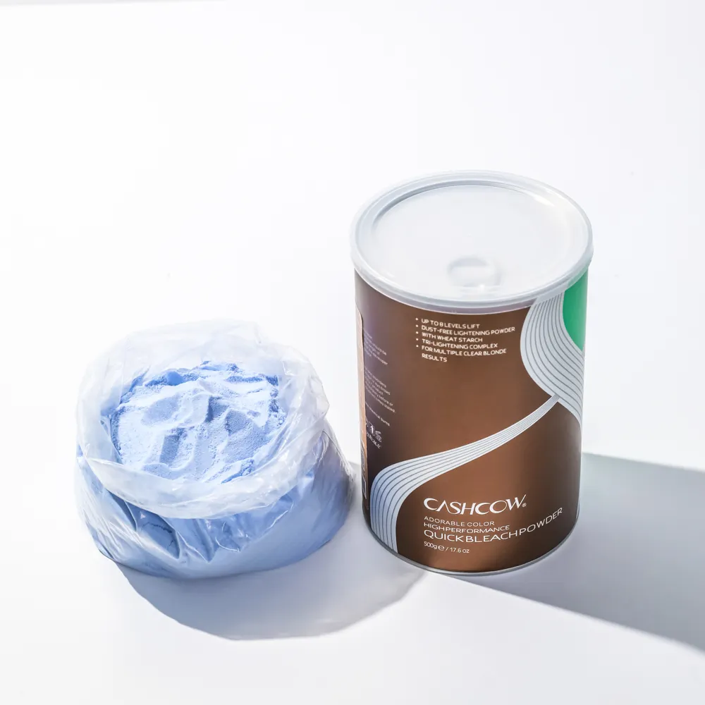 Özel etiket profesyonel Salon kullanımı saç rengi toz ürünleri hızlı ağartma tozu için beyazlatma 500g