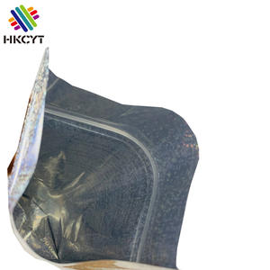 Low Price Wholesale Customized <b>Clothes</b> Packaging <b>Bag</b> Holographic Stand up Zipper <b>Bag</b> with logo - Product Image 2