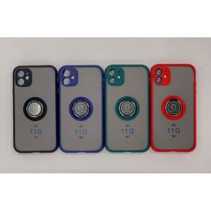 Étui de téléphone magnétique transparent pour iPhone, protection élégante avec support intégré - Product Image 1