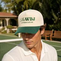 Casquette personnalisée à 5 panneaux en tissu de laine à 16 côtes, avec boucle réglable en plastique ou en métal en option, unisexe, vierge, style décontracté