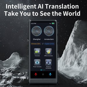 Traducteur <span class=keywords><strong>vocal</strong></span> intelligent professionnel M13 AI, 138 langues, mode hors ligne, traduction photo 8MP, appareil de voyage portable - Product Image 2