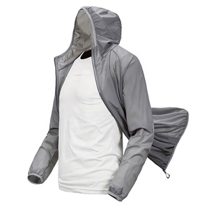 Wholesale Men and <strong>Women</strong> UV protection Waterproof Reflective Running <strong>Jacket</strong>, <strong>Lightweight</strong> Cycling <strong>Jacket</strong>, Sports <strong>Jacket</strong> with Hood - Product Image 2