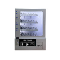 Distributeur automatique mural compact gris à monnayeur pour l'exportation, acceptant les pièces taïwanaises