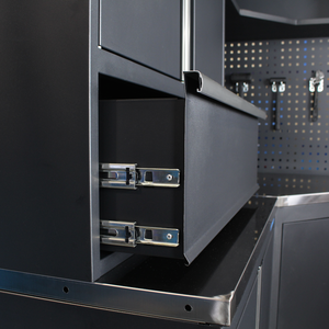 Boîte d'<span class=keywords><strong>angle</strong></span> en métal pour <span class=keywords><strong>garage</strong></span>, combinaison d'armoire à outils, boîtes à outils et armoire <span class=keywords><strong>de</strong></span> rangement pour <span class=keywords><strong>garage</strong></span> et atelier, établi en acier - Product Image 5